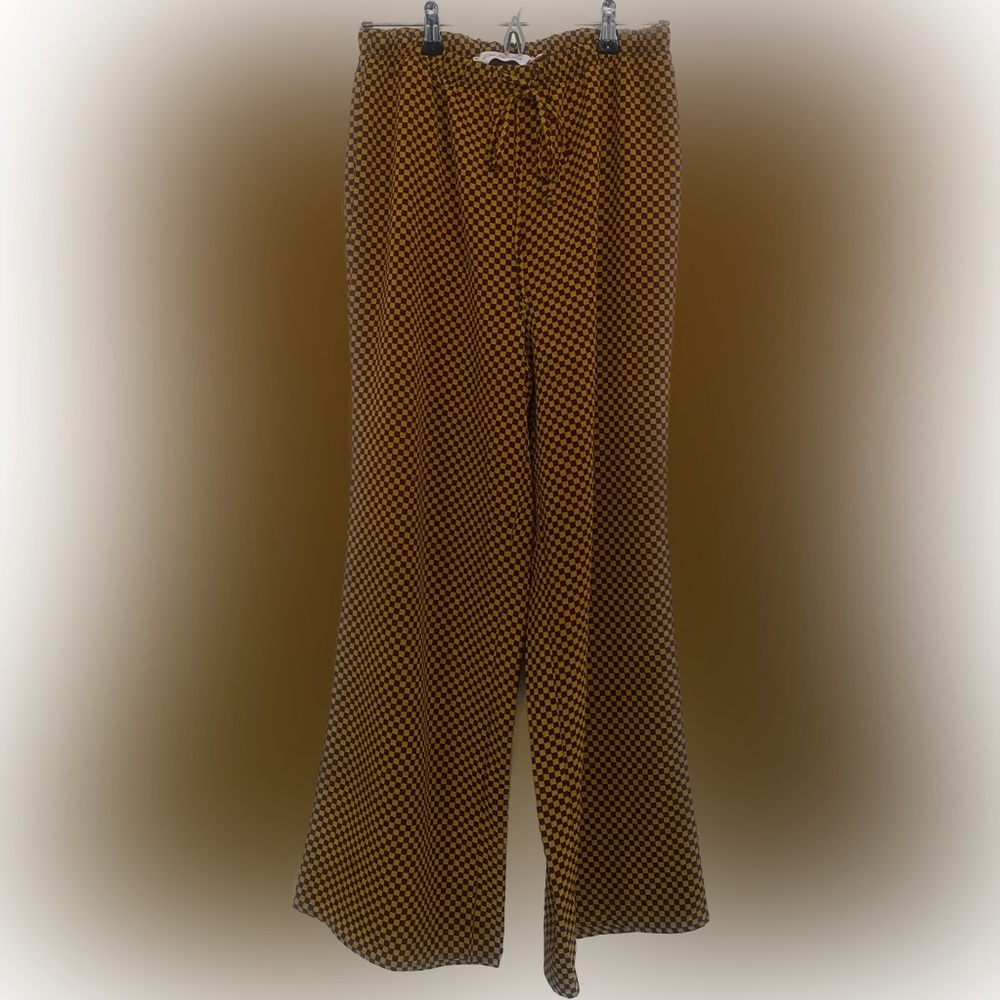 Lisa Says Gah wide leg pull on pants